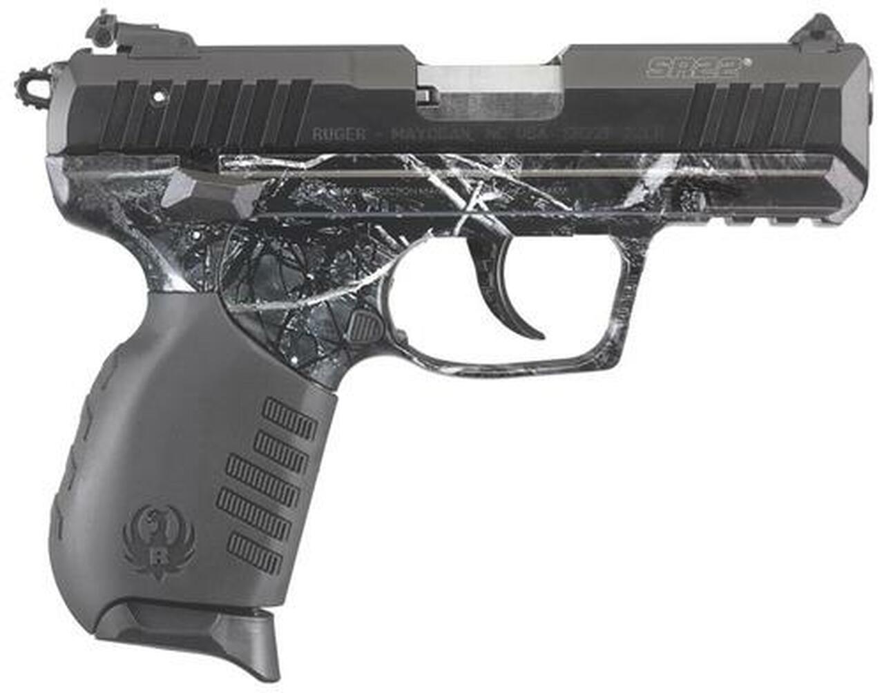 Ruger SR22 22LR 3.5" Barrel Moon Shine Harvest Camo 10rd Mag