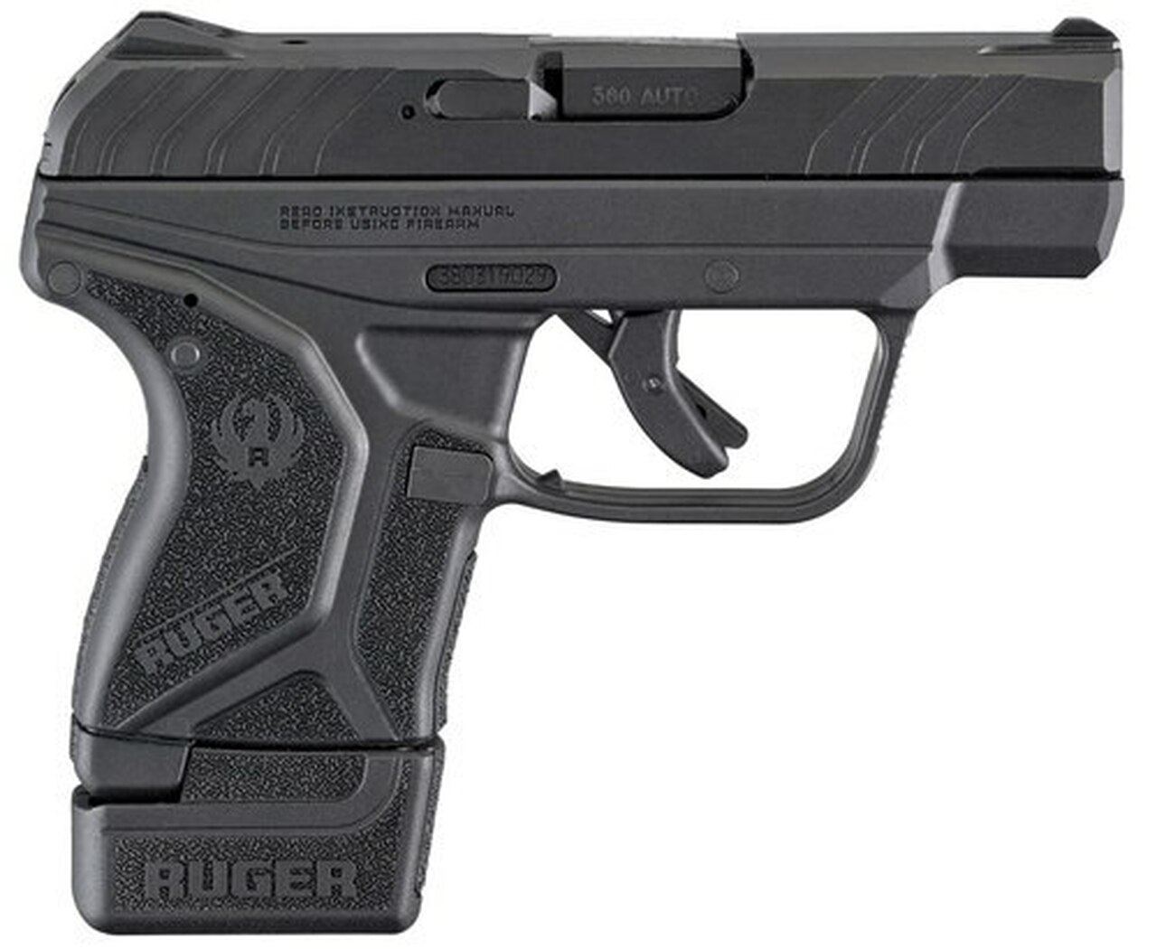 Ruger LCP II, .380 ACP, 2.75" Barrel, 7rd, Fixed Sights, Black