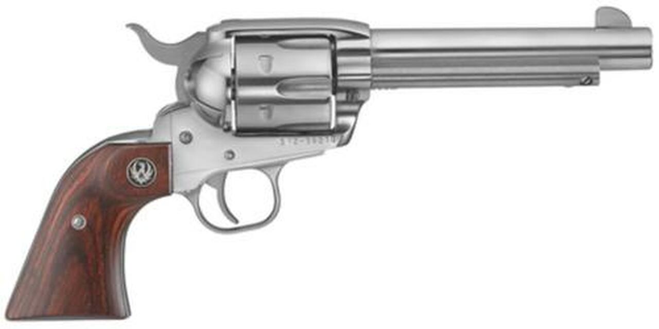 Ruger Vaquero 357/38 Spl, 5.5" Barrel, Stainless Steel Finish