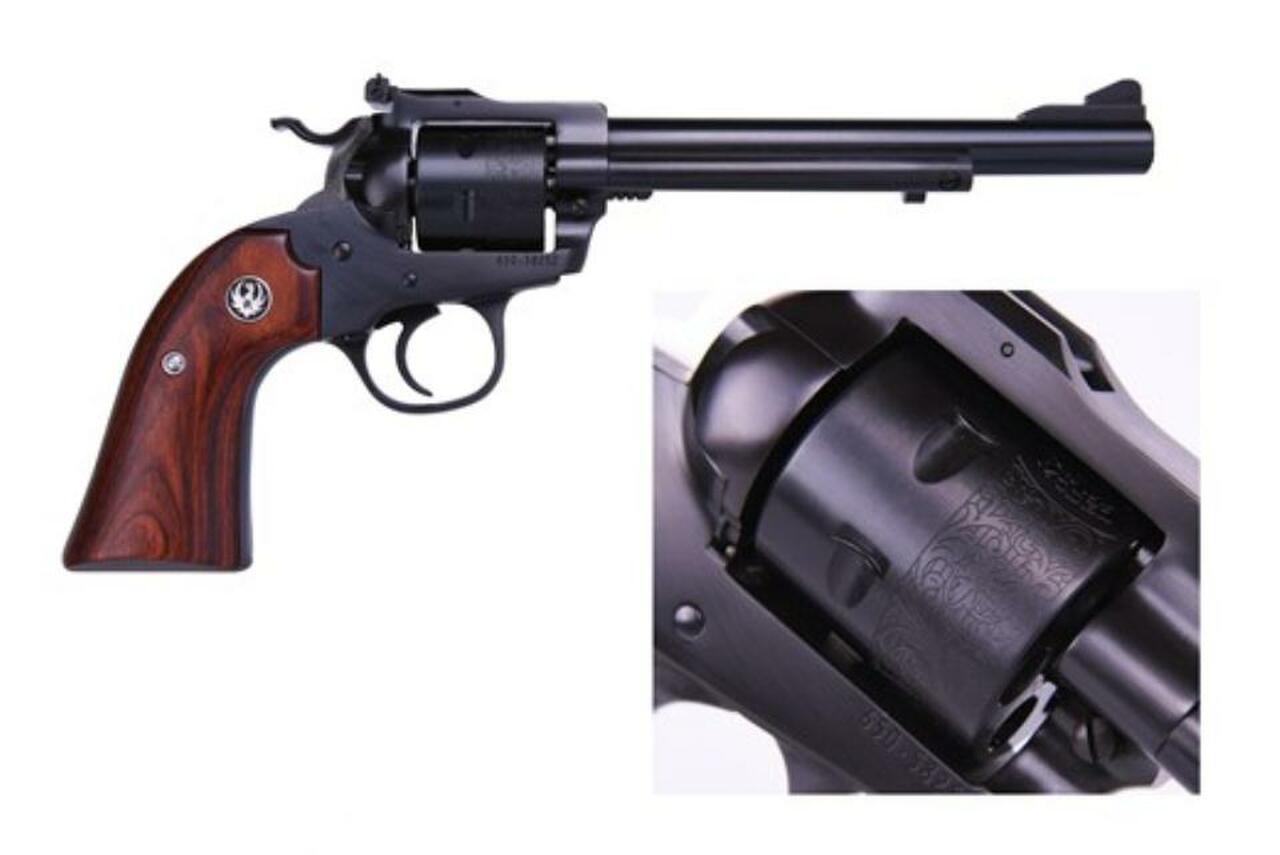 Ruger Single-Six Bisley 32 H&amp;R Mag, 6.5" Barrel, Unfluted Cylinder, Wood Grips, 6rd