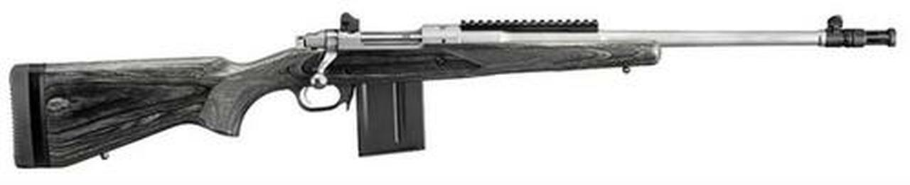 Ruger Gunsite Scout Rifle, 308, Matte SS, 10 Round Mag 18"