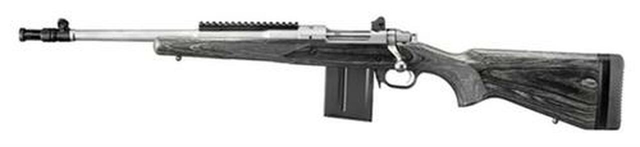 Ruger Gunsite Scout 5.56 Stainless Steel, 16", LEFT HANDED