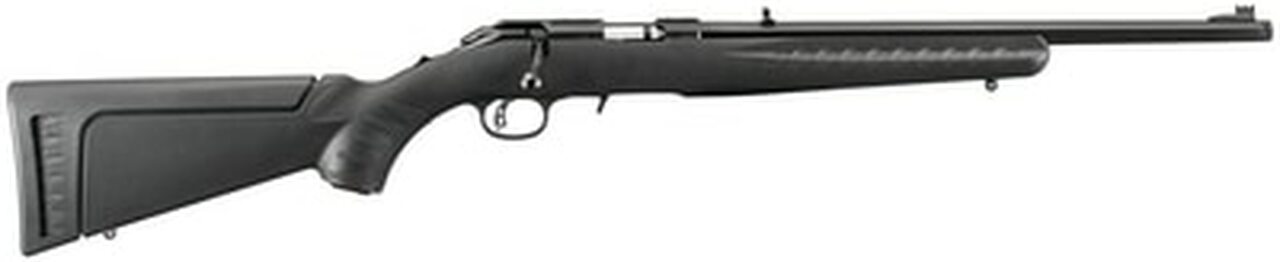 Ruger American Rimfire Standard 22LR, 18", Black, 10rd