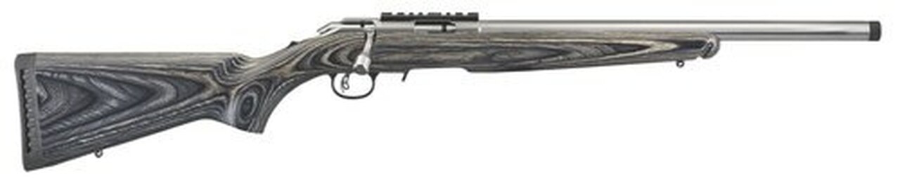 Ruger American Rimfire Target, .22 LR, 18", 10rd, Laminate Black Stock