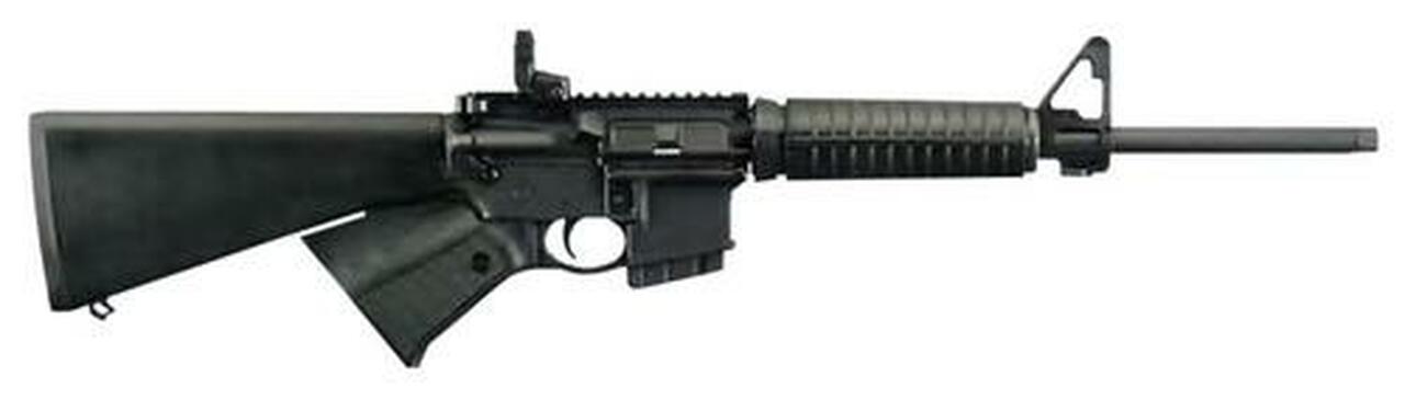 Ruger AR-556 AR-15 5.56/223 16" Barrel Rapid Deploy Rear SightFixed A2 Synthetic Stock, MonsterMan Grip 10rd Mag