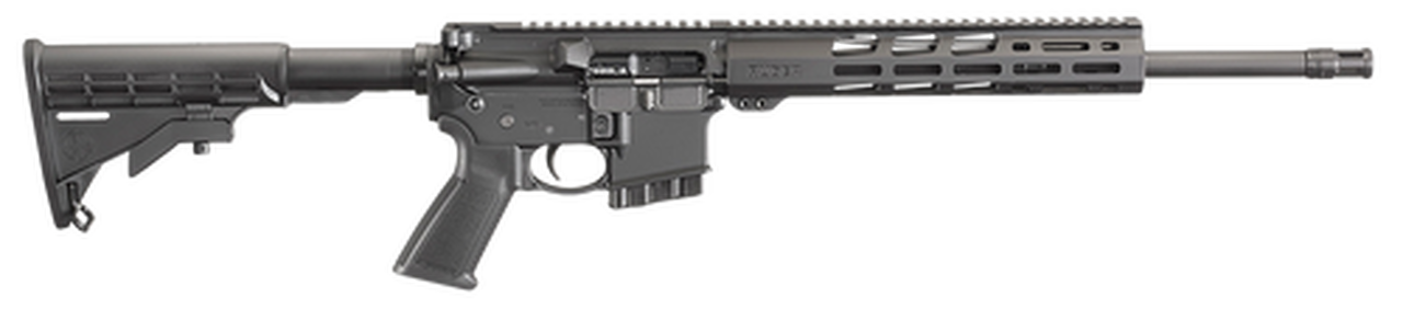 Ruger AR556 5.56mm, 16.1" Barrel, Free-float TB Collapsible, 10rd
