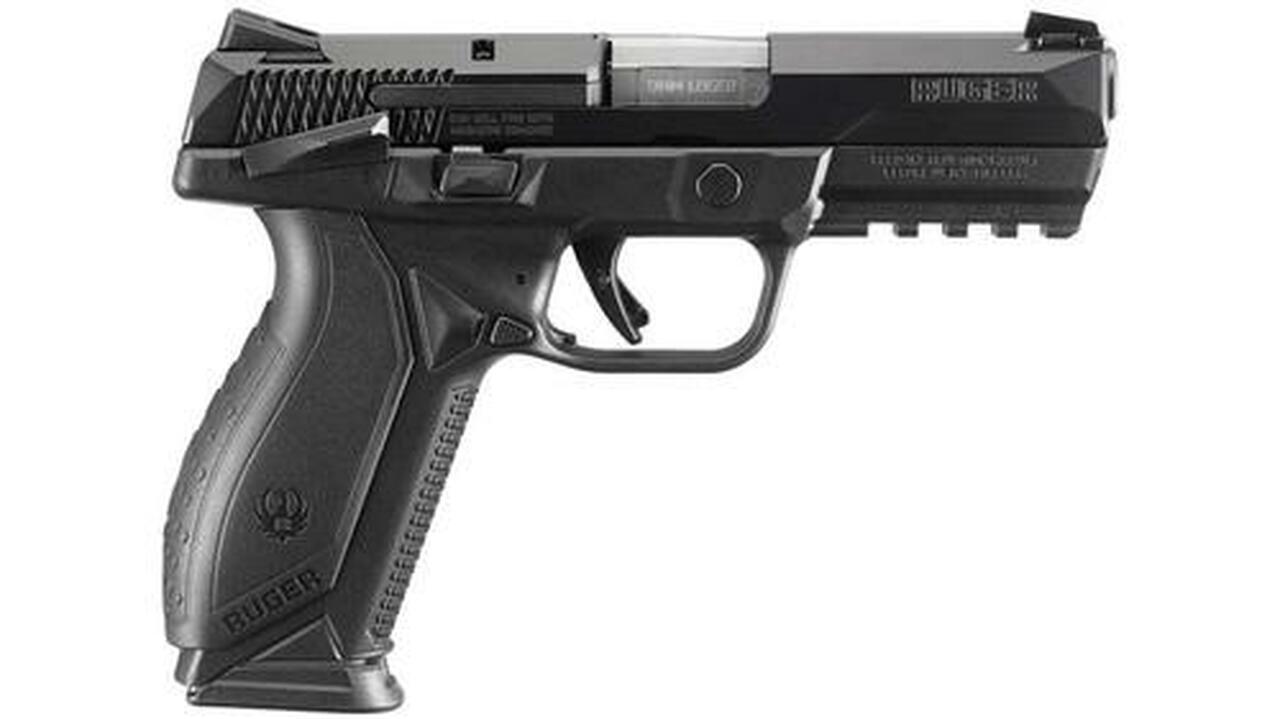Ruger American Duty Model 9mm, 4.2" Barrel, Manual Safety, 17rd