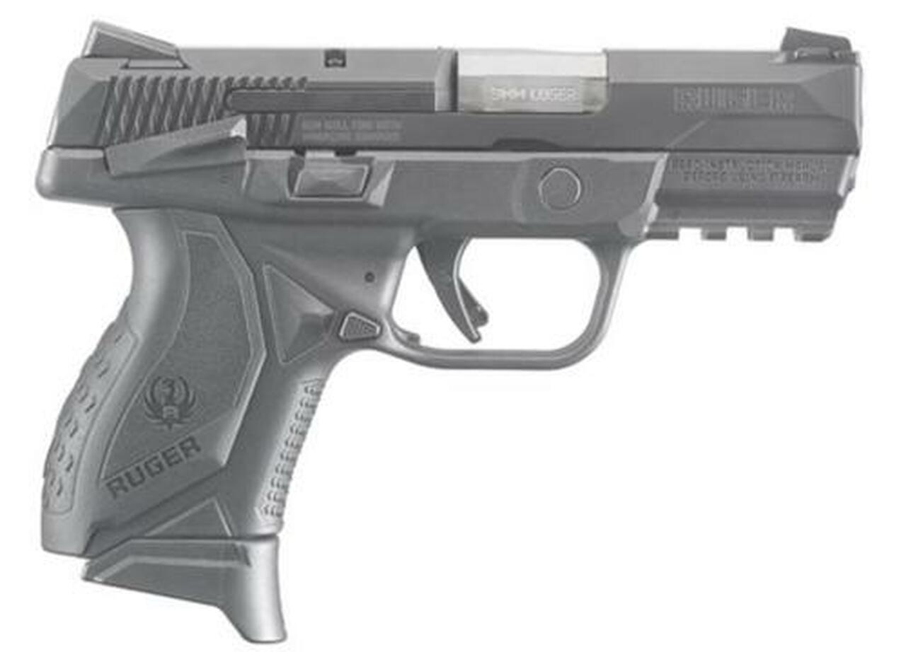 Ruger American Double 9mm 3.5", /12+1 Black Polymer Wraparound Gr, 17 rd