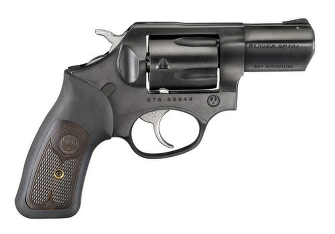 Ruger SP101 357 Magnum, 2.25" Barrel, Blued Finish, 5rd