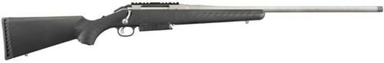 Ruger American Magnum 7mm Rem Mag 24" Barrel, Synthetic Threaded Barrel, 3rd