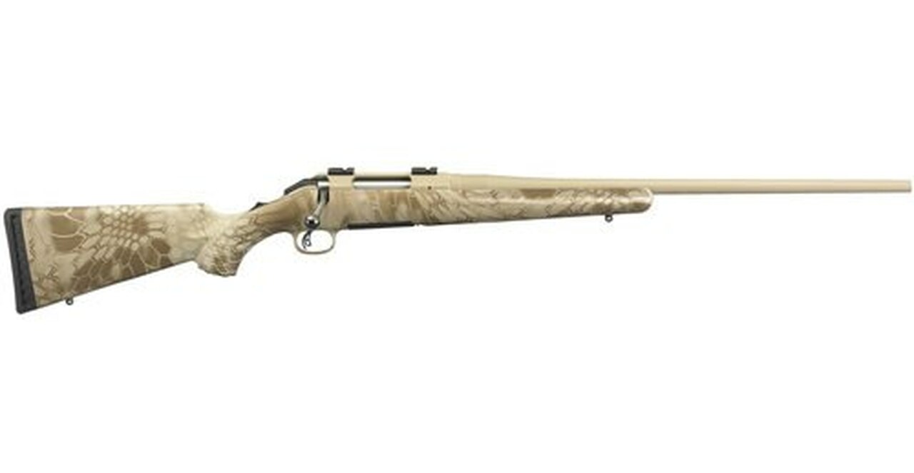 Ruger American, 30-06, 22", 4rd, Kryptek Nomad