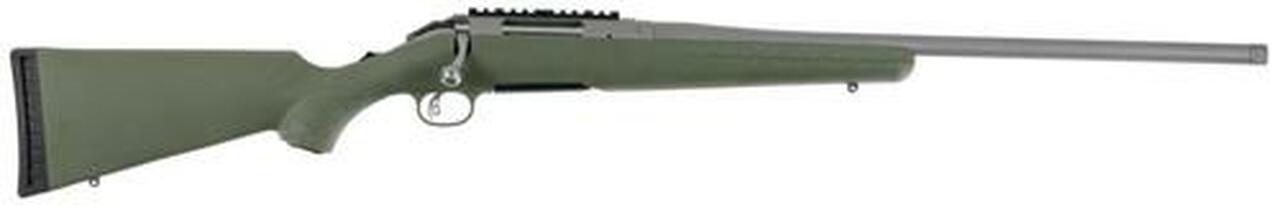 Ruger American Predator Bolt 6.5 Creedmoor 22" Barrel Synthetic Moss Green Stock SS Finish