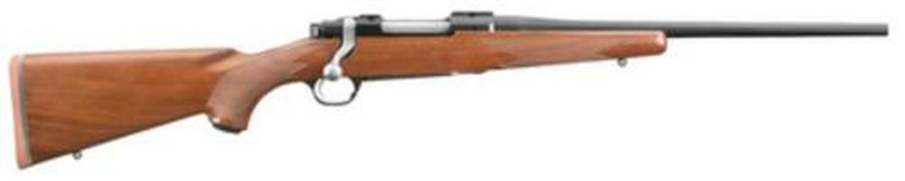Ruger M77 Hawkeye Compact .308 Win 16" Satin Blue Barrel, American Walnut Stock, Rings, 4 Rounds