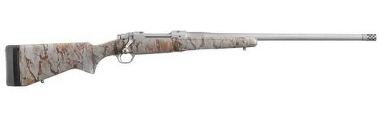Ruger Hawkeye FTW Hunter 308win 22" Barrel SS/Natgeaer camo