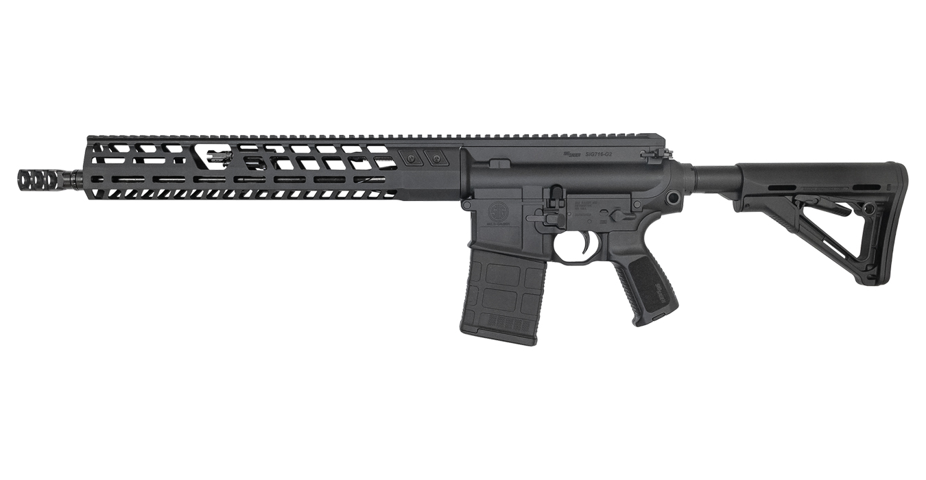 716G2 DMR 7.62x51mm AR-10 Rifle with M-LOK Rail and Black Finish
