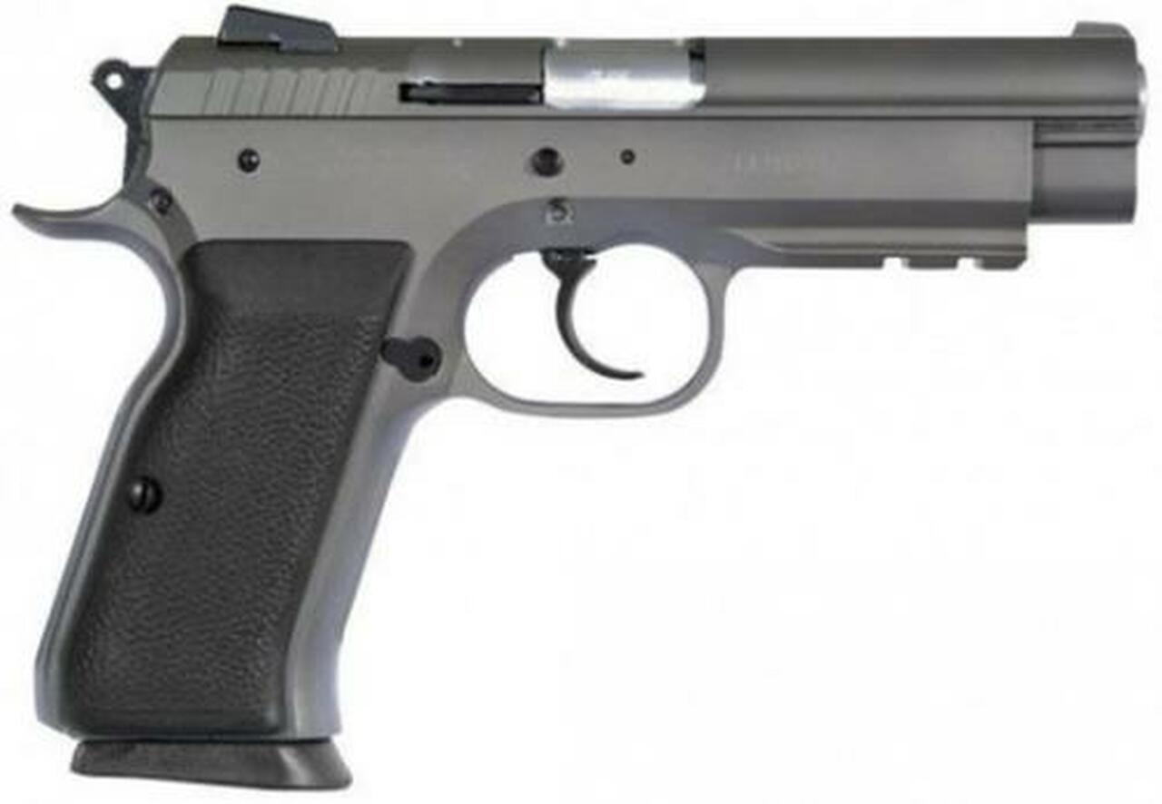 EAA Witness Full Size Steel 38 Super 4.5" Barrel, Rubber Grip Wonder Finish, 10rd