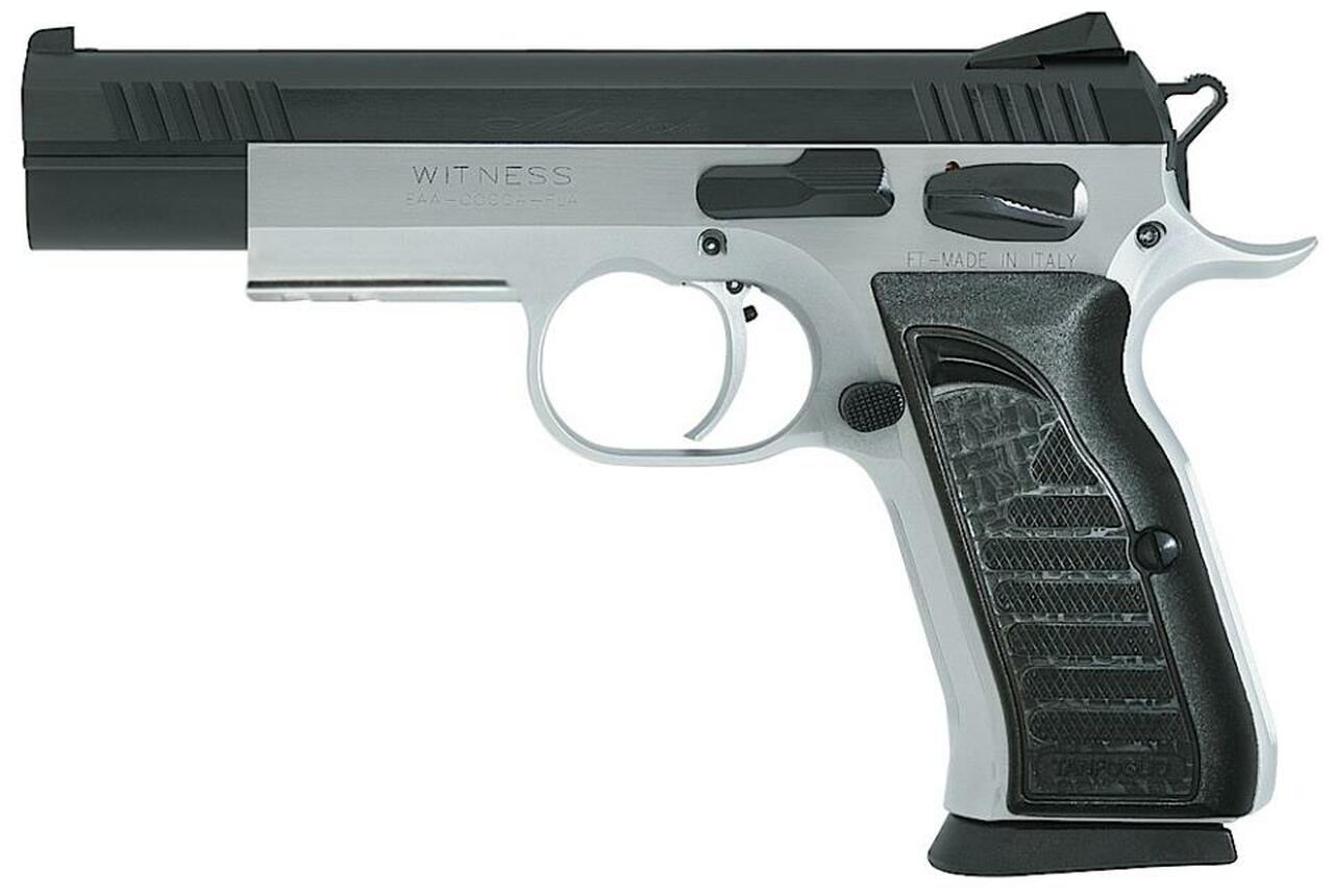 EAA Witness Elite Match, 9MM, Two Tone, 4.75" Polygonal Barrel 17 Rnd Mag