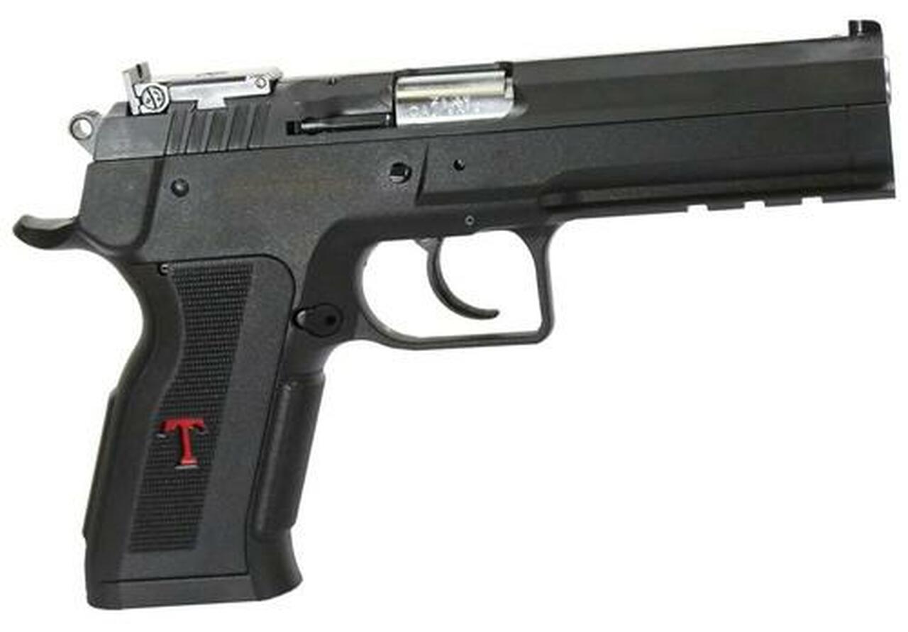 EAA Witness P Match 9mm, 4.75", 19rd, Black Polymer Grip, Black
