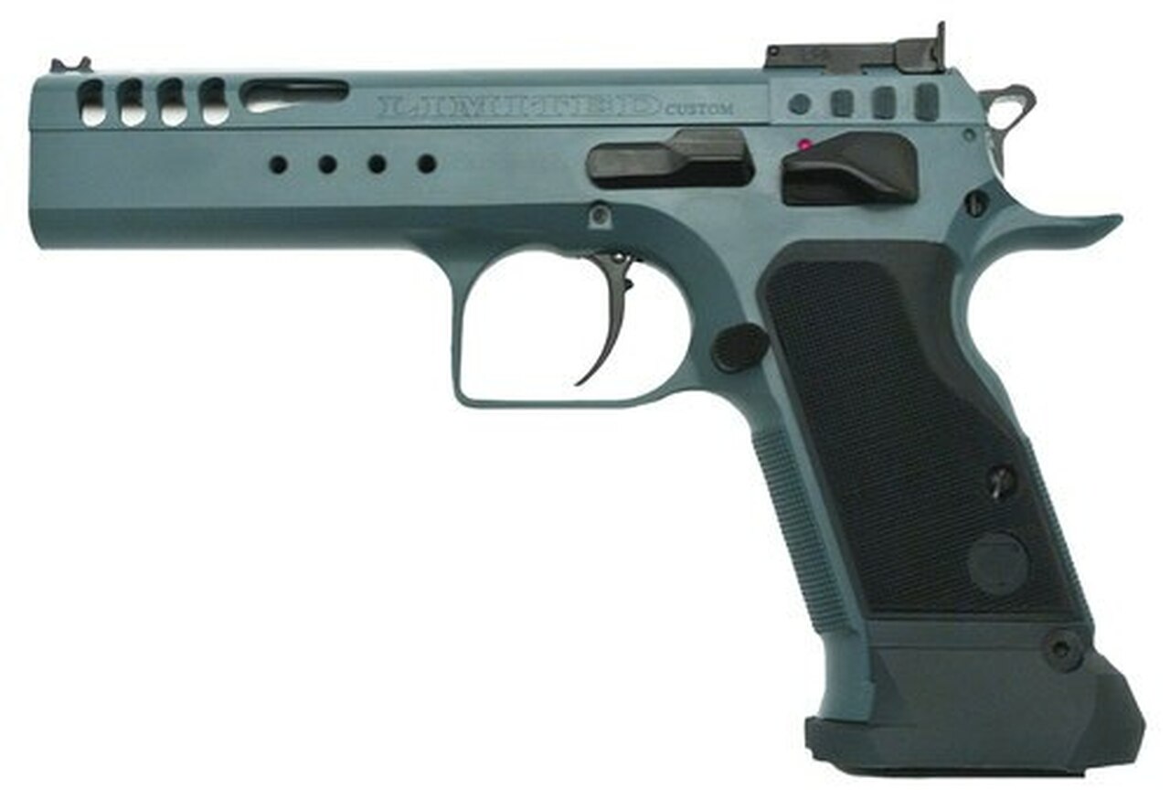 EAA Witness Limited Custom, 9mm, 17rd, 4.75" Barrel, Ambidextrous Safety, Steel Tancoat