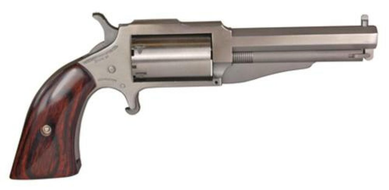 North American Arms NAA The Earl 1860 Conversion 22LR/.22 Mag 3" Stainless Steel Heavy Octagon Barrel Bead Front Sight 5 Rounds