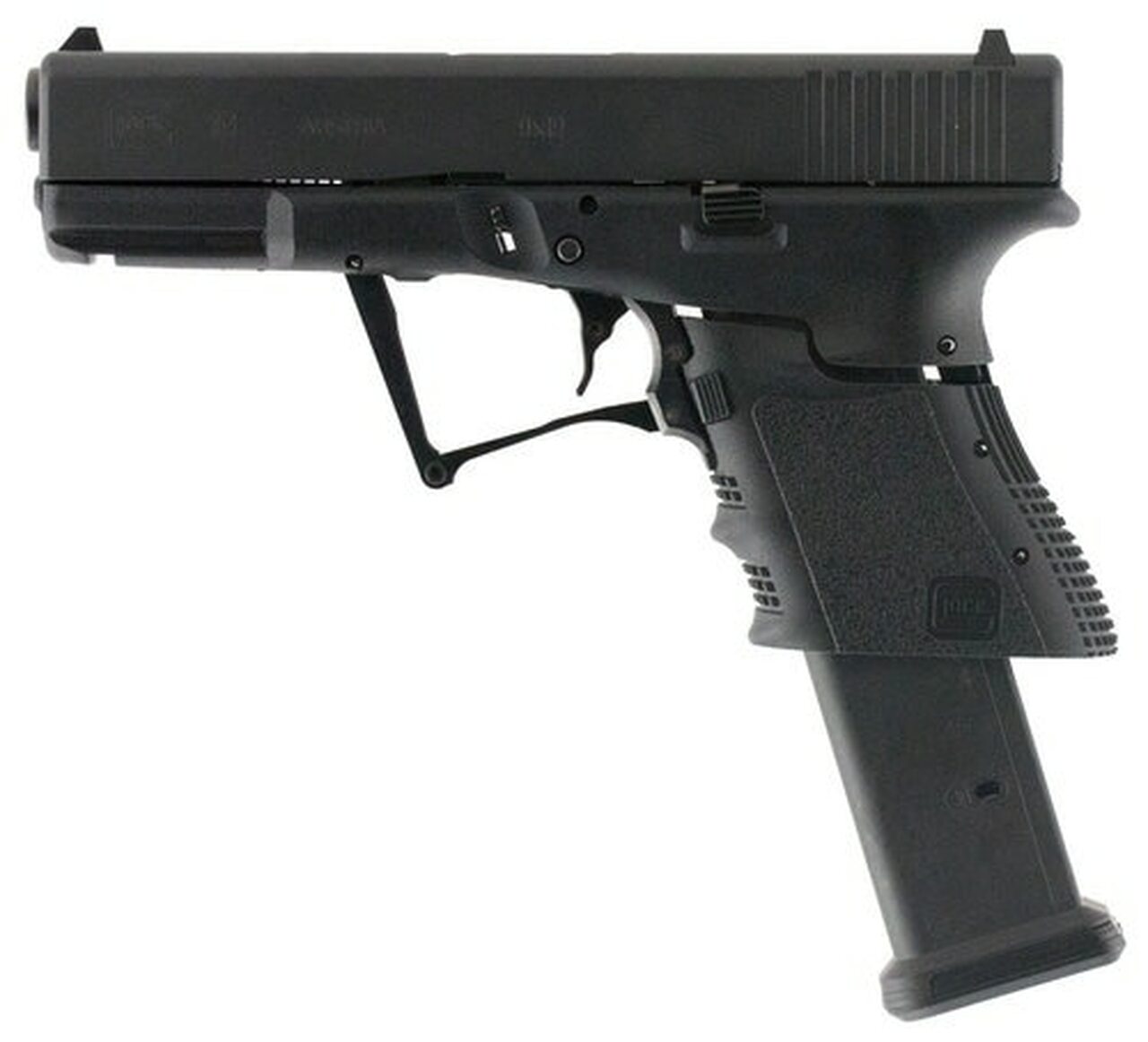 Full Conceal M3DF M3 Folding 9mm Double 4" Barrel Black Underfolding Polymer Grip Glock 19 Gen 3 Slide