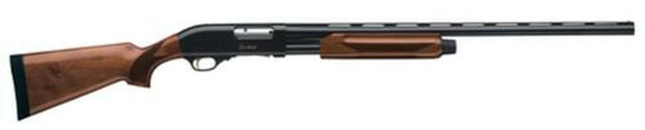 Weatherby PA-08 Upland 12 Ga, 28", 3" Chamber, Black, Walnut Stock