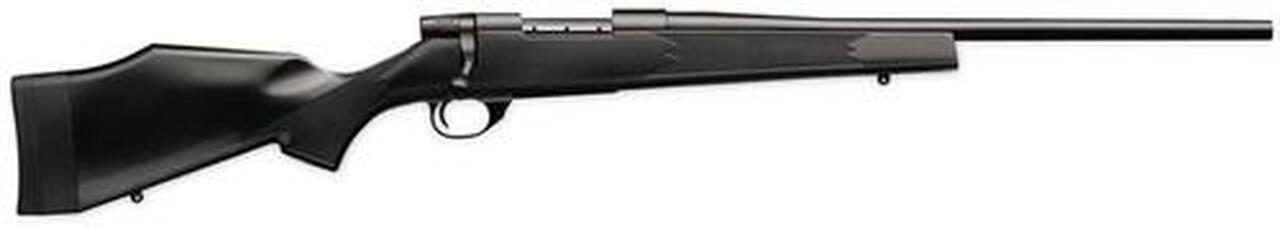 Weatherby Vanguard Synthetic Compact, 7mm-08 Rem, 20", Blued, Synthetic Stock