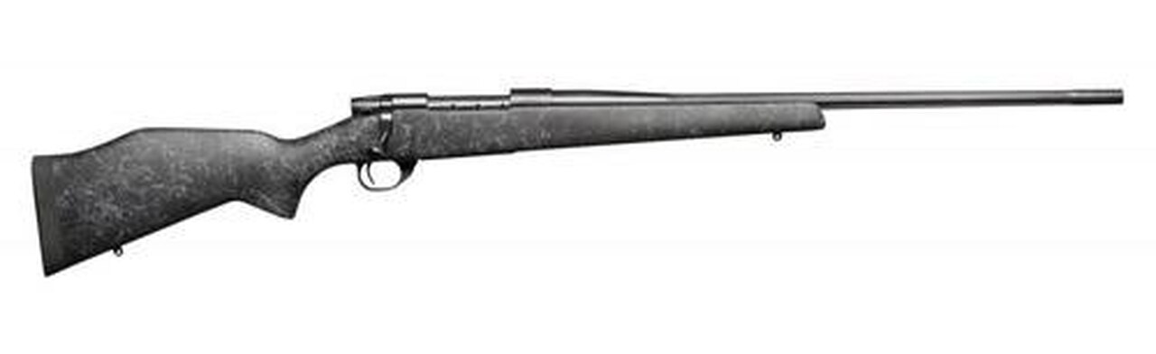 Weatherby Vanguard Wilderness, .300 Wby Mag, 24" Fluted, Blued, Grey Composite Stock