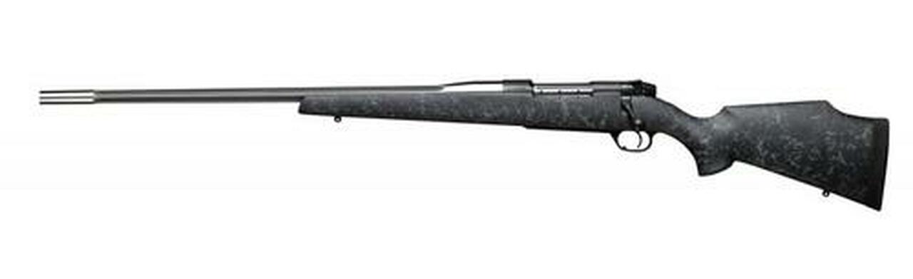 Weatherby Mark V Accumark Left Hand, .300 Wby Mag, 26" Fluted, Stainless, Composite Stock