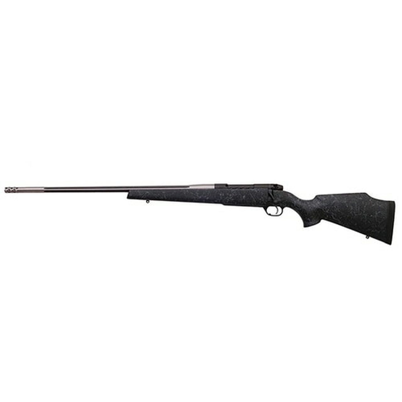 Weatherby Mark V Accumark 300 Weatherby Mag, 26", Graphite Black Receiver Monte Carlo Stock Left Hand, 3rd