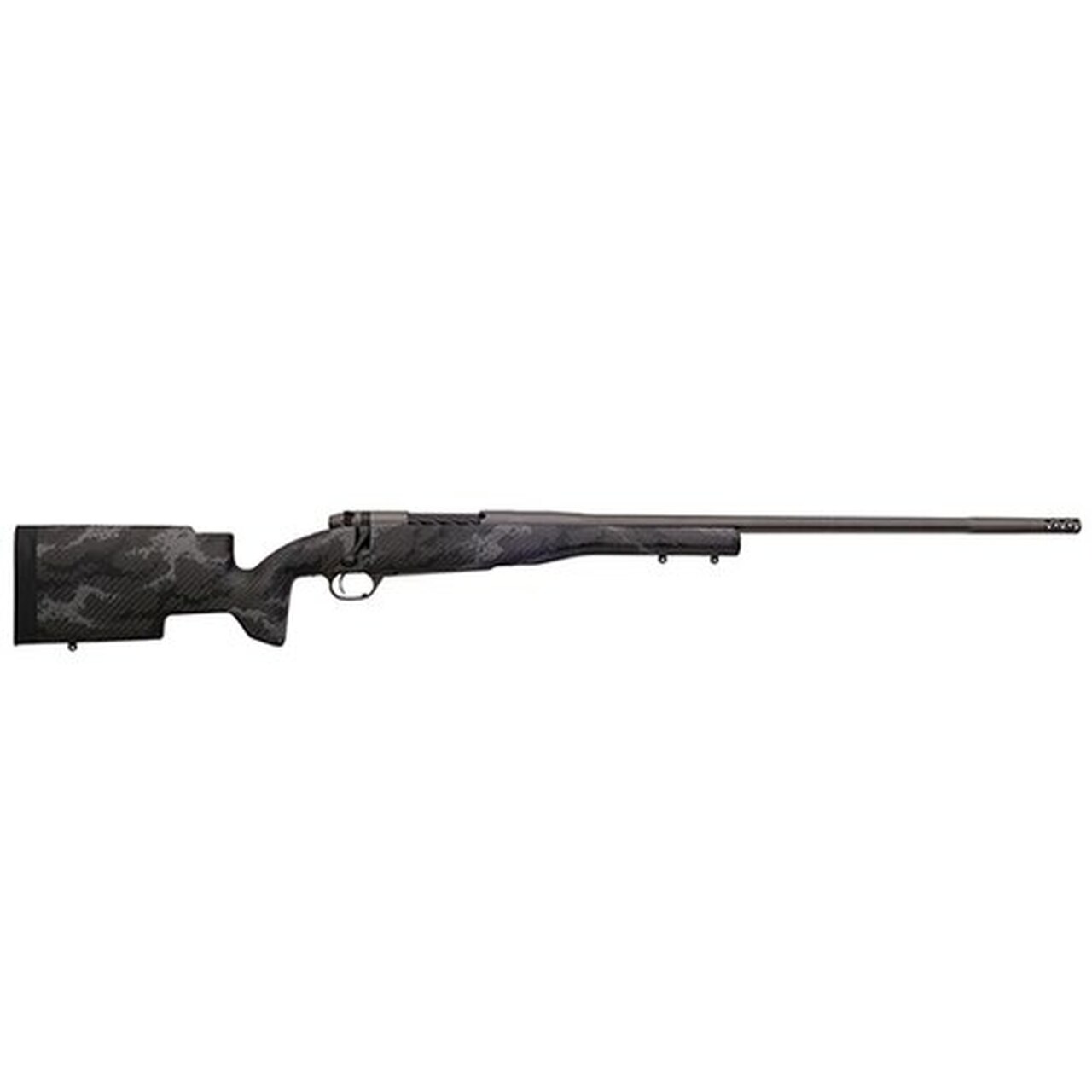 Weatherby Mark V Accumark Pro 257 Weatherby Mag, 26", Tungsten Gray Cerakote Carbon Fiber Stock , 3rd