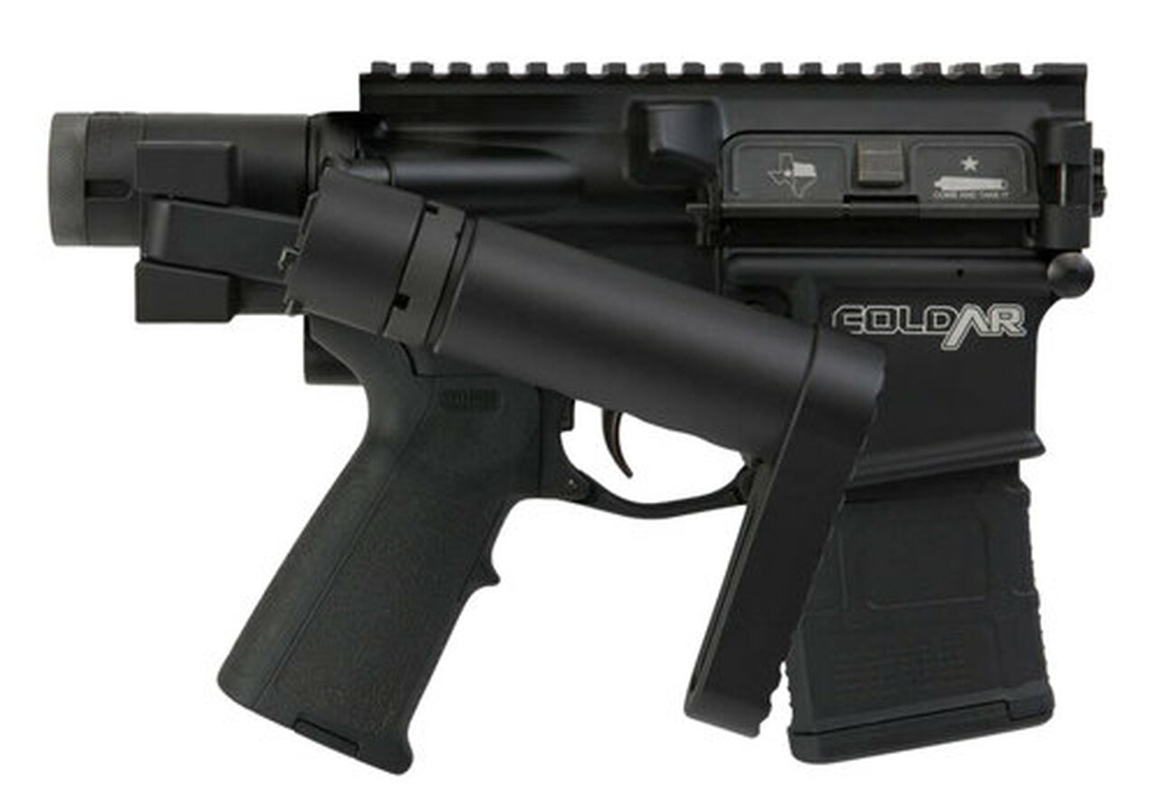 FoldAR DoubleFoldAR15, .300 Blackout, 9" Barrel, 30rd, Dead Foot Arms Pistol Brace, Black