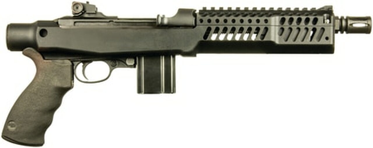 Inland Mfg M30IMP, .30 Carbine, 7.5" Barrel, 10rd, Sage EBR Aluminum, Matte Black