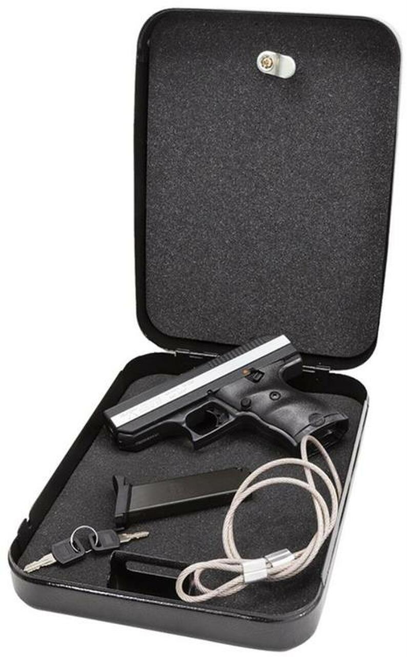 Hi-Point Home Security Pack 380ACP Gun 3.5" Barrel, Black Poly, Lock Box, 8rd