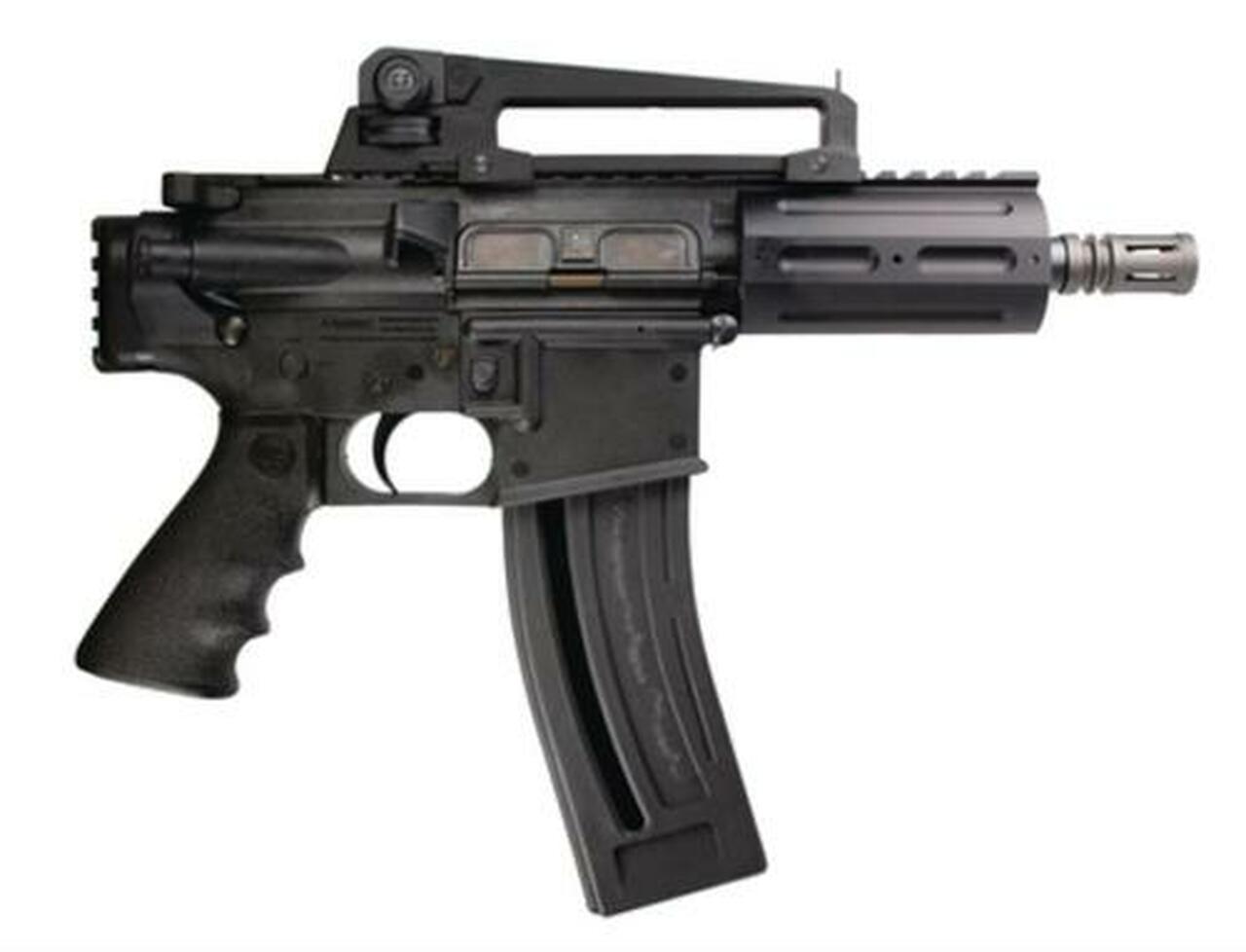 Chiappa M4-22 Pistol 22LR 6" Barrel Two Magazines 28 Rounds, Red Dot Scope
