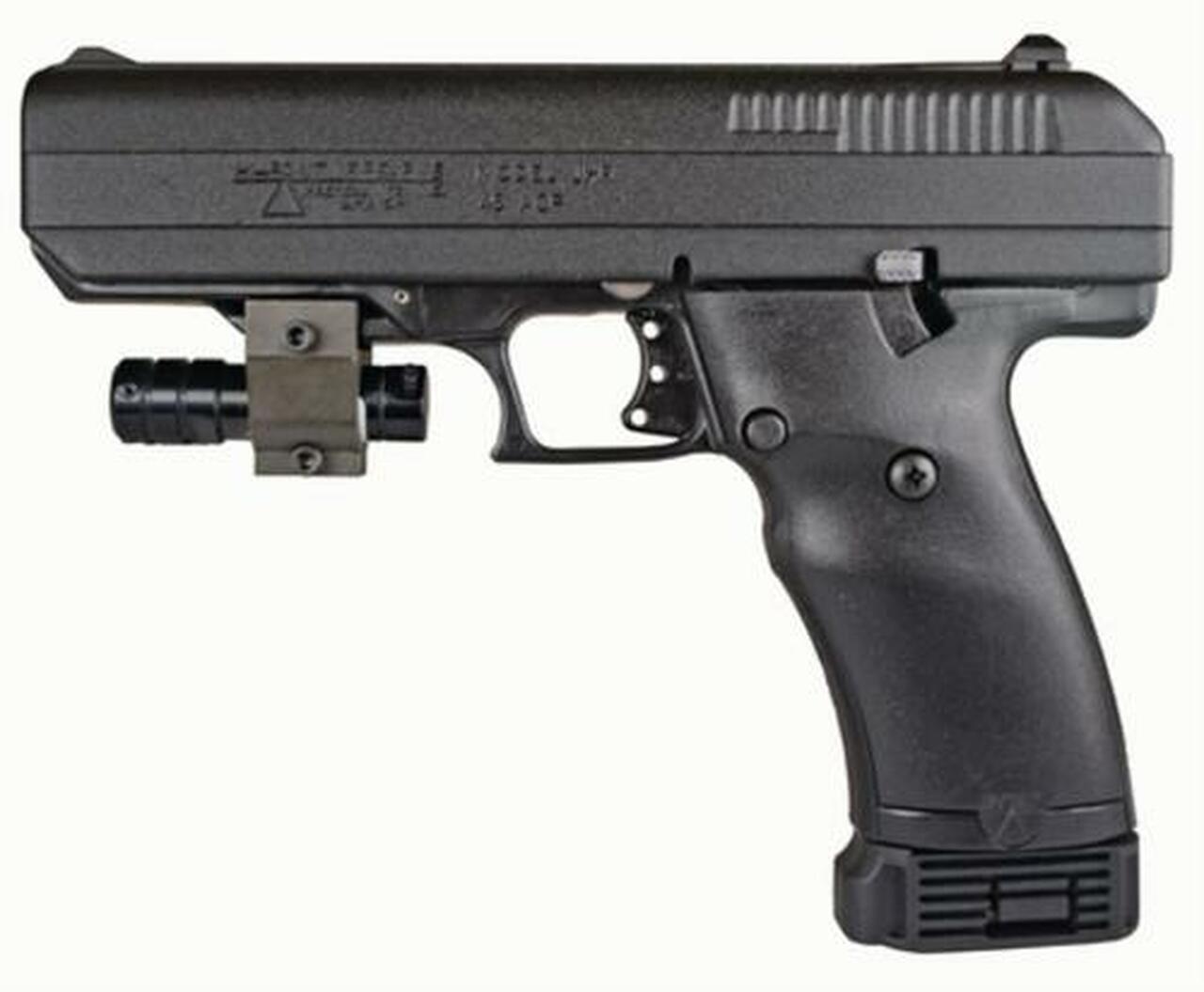 Hi-Point 45 ACP Pistol, Laser, 9RD