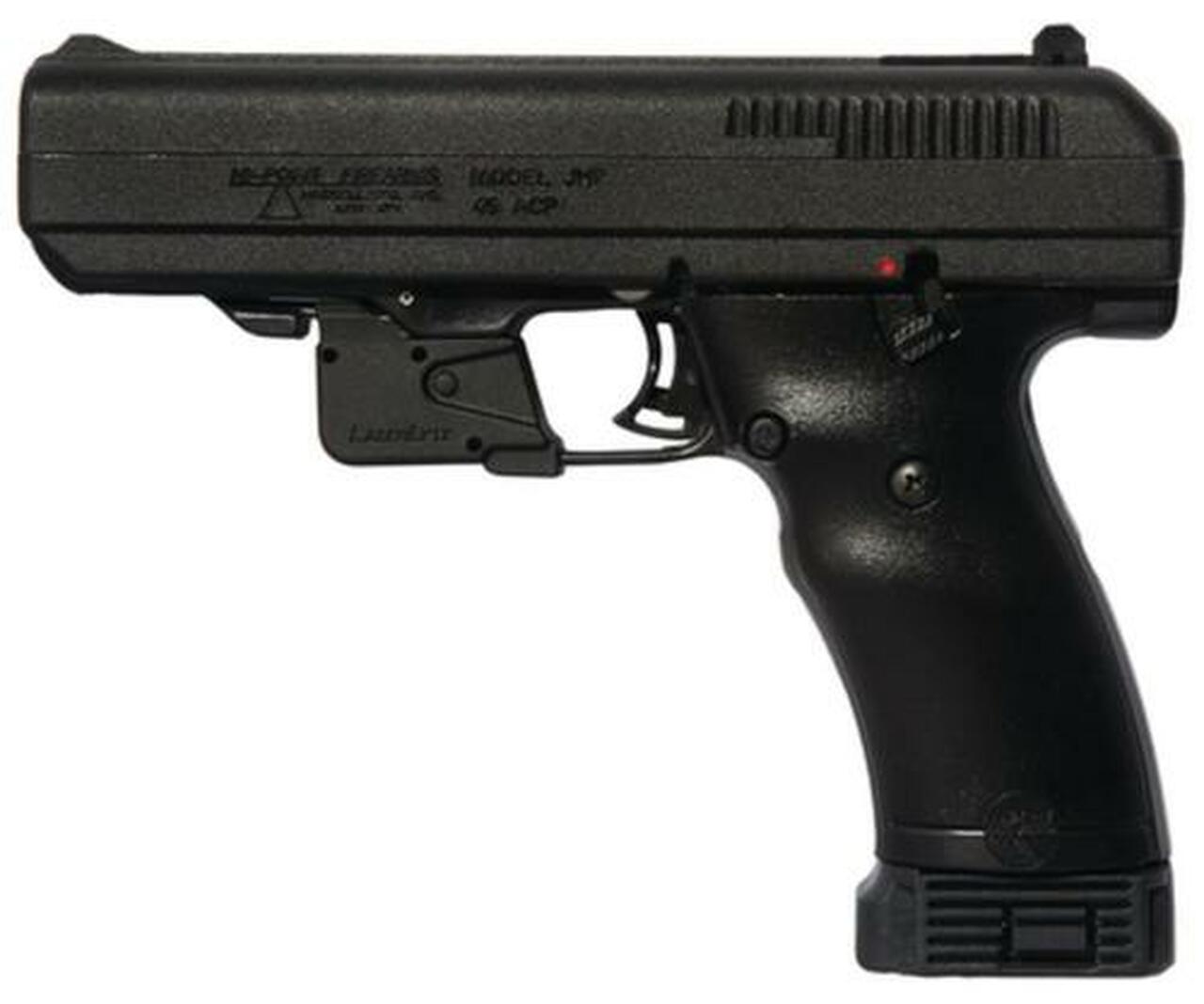 Hi-Point 45 ACP 4.5" Barrel, Laserlyte Trigger-Guard Mount Laser Polymer Frame 10rd Mag