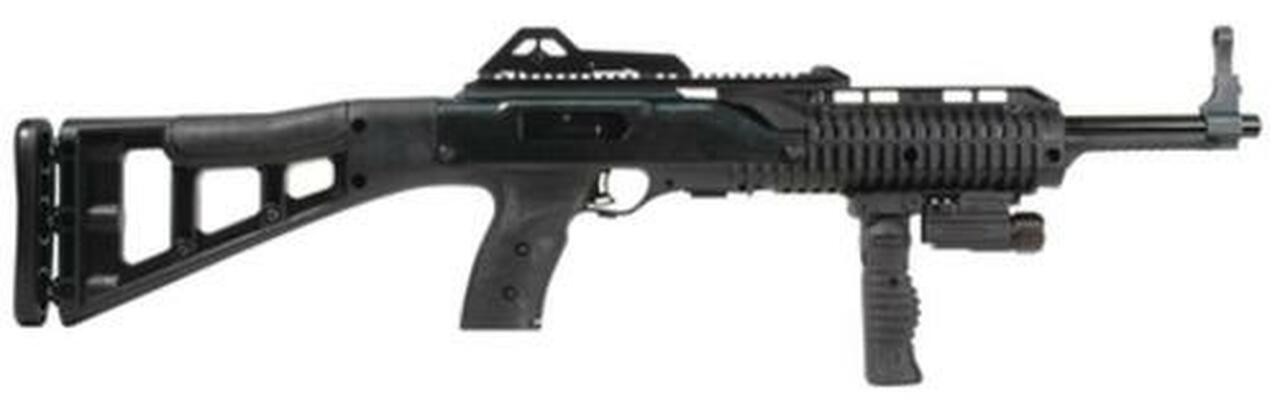 Hi-Point Carbine .40 SW 17" Barrel Skeletonized Stock Forward Folding Grip &amp; Light 10 Rd Mag