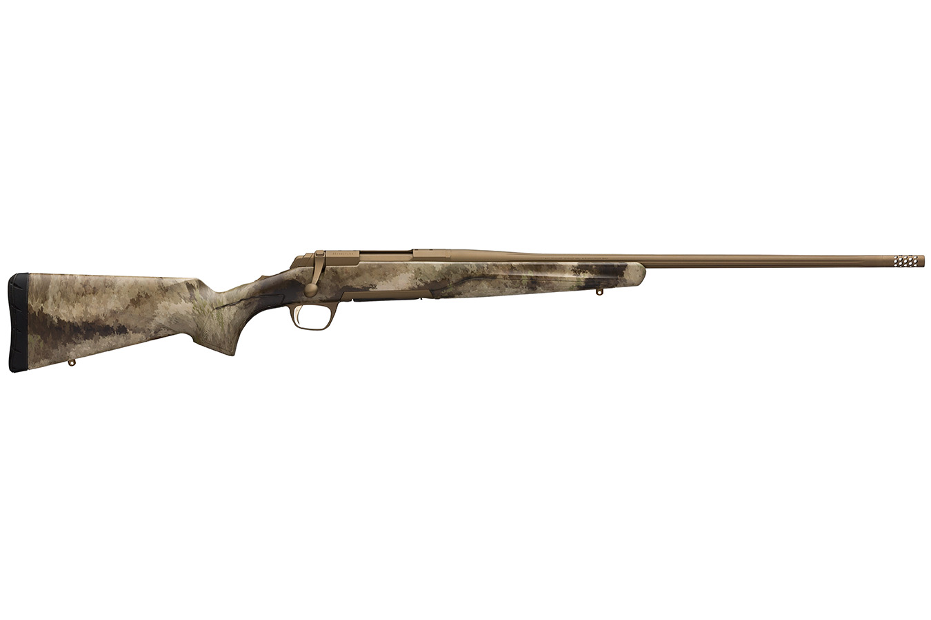 X-Bolt Hells Canyon Speed 7mm REM Mag Bolt Action Rifle with A-TACS AU Camo Stock