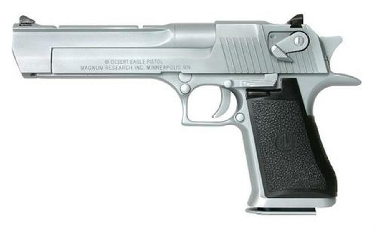 Magnum Research Desert Eagle Mk XIX 44Mag 6" Barrel, Black Synthetic Matte Chrome, 8rd