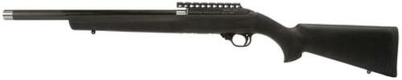 Magnum Lite Graphite 22LR 17" Graphite Barrel French Grey Finish Hogue Overmolded Stock 10 Round