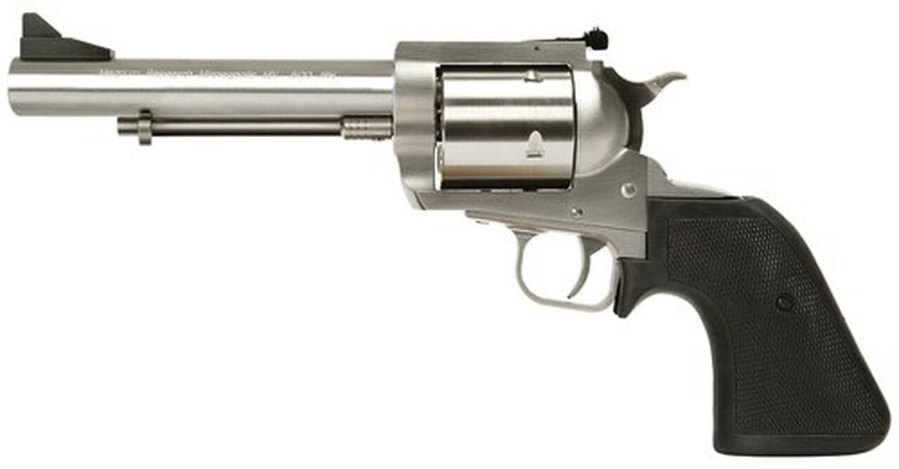 Magnum Research BFR Short Cylinder, .500 JRH, 7.5". 5rd, Stainless Steel