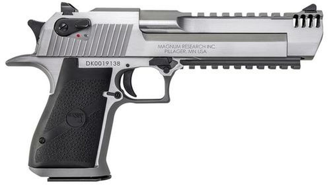 Desert Eagle Mark XIX .50 AE, 6" Barrel, SS, Muzzle Brake, 7rd Mag