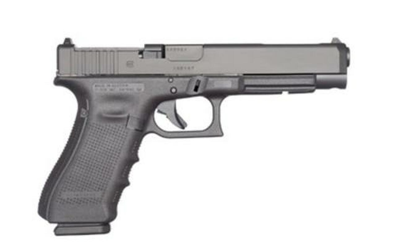Glock G34 Gen4 MOS 9MM 5" Barrel Adjustable Sights 17 Rd Mag Modular Optic System