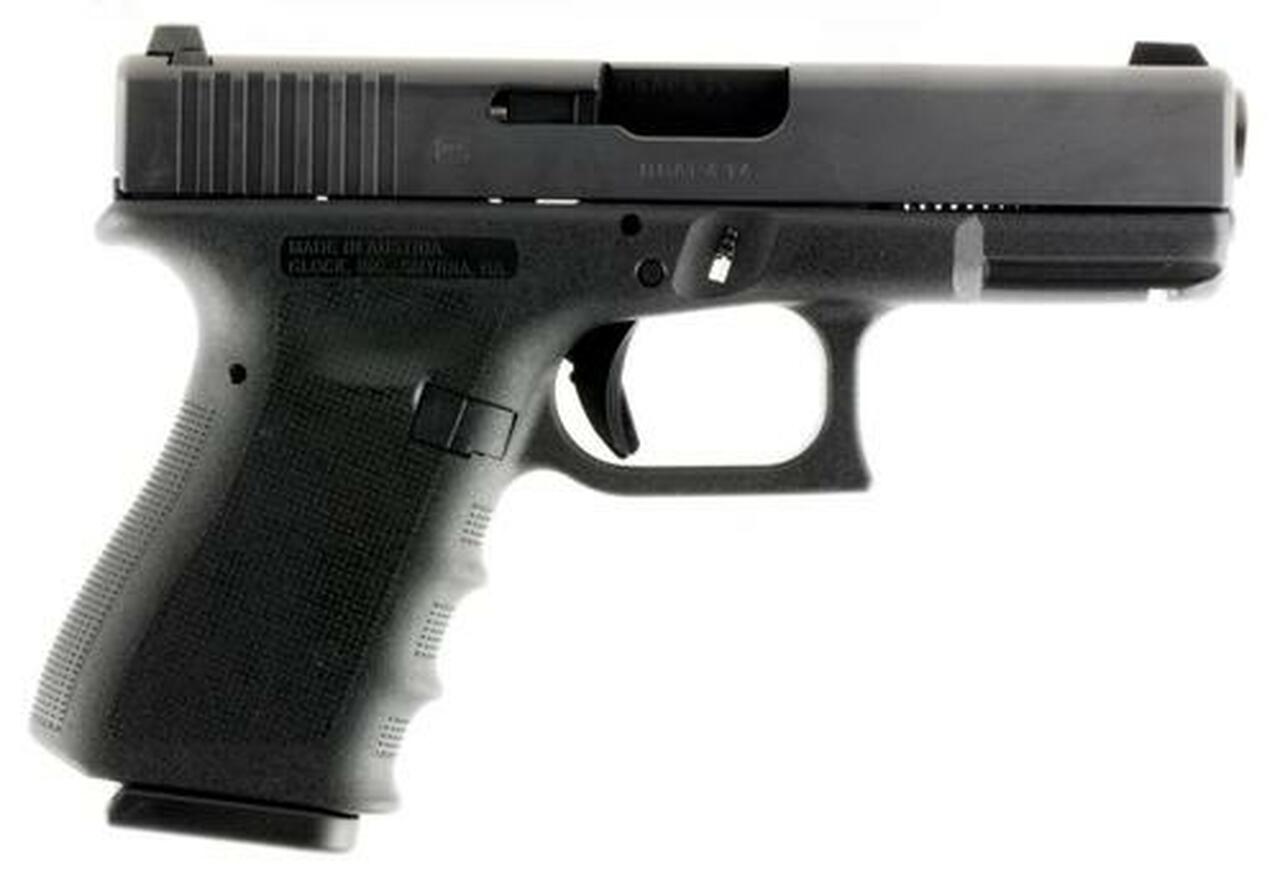 Glock G19 RTF, 9mm, 4.01", 15rd, Black