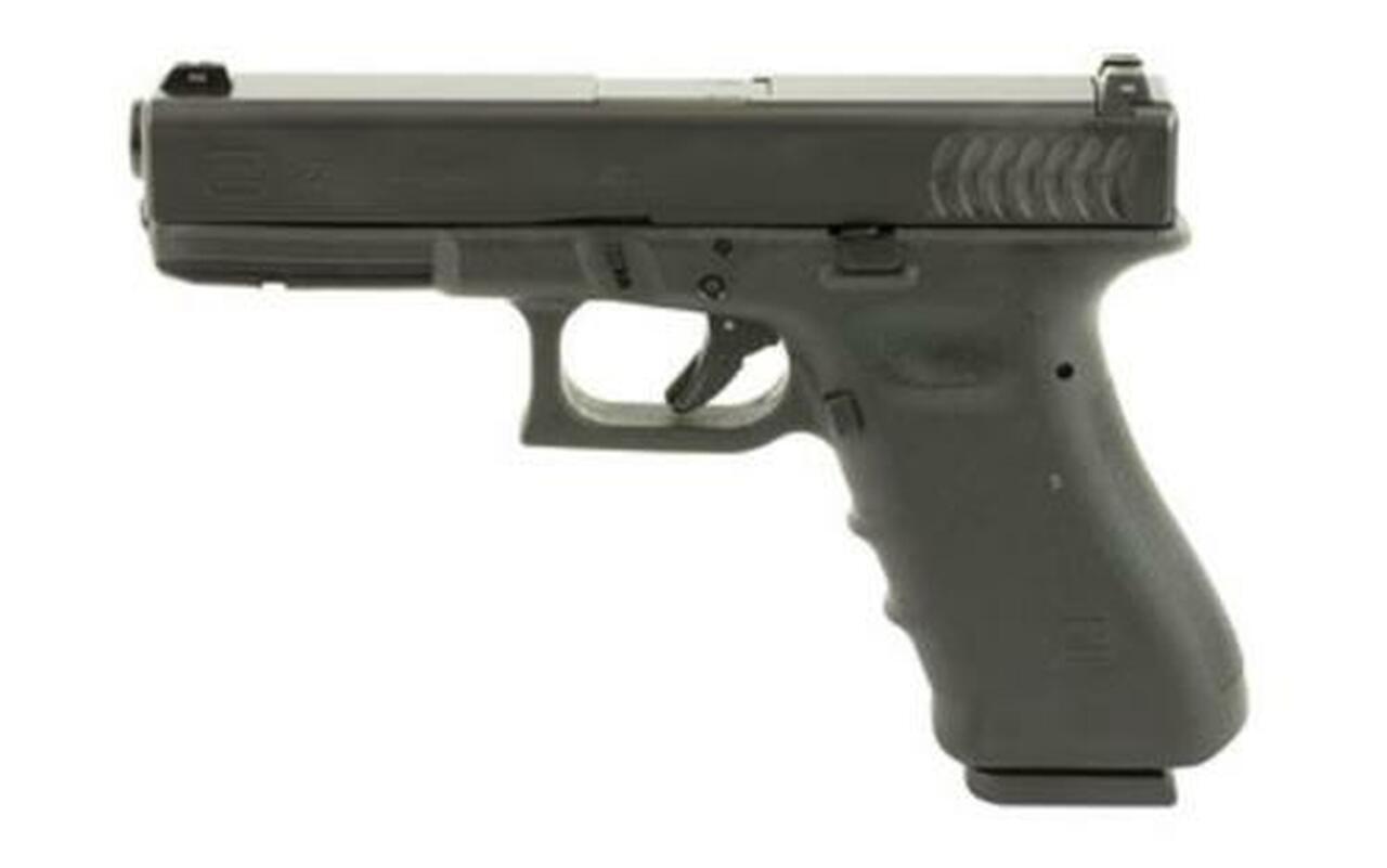 Glock G22 Gen3 RTF, .40 S&amp;W, 4.48", 10rd, NS, Black, Curved Slide Serrations