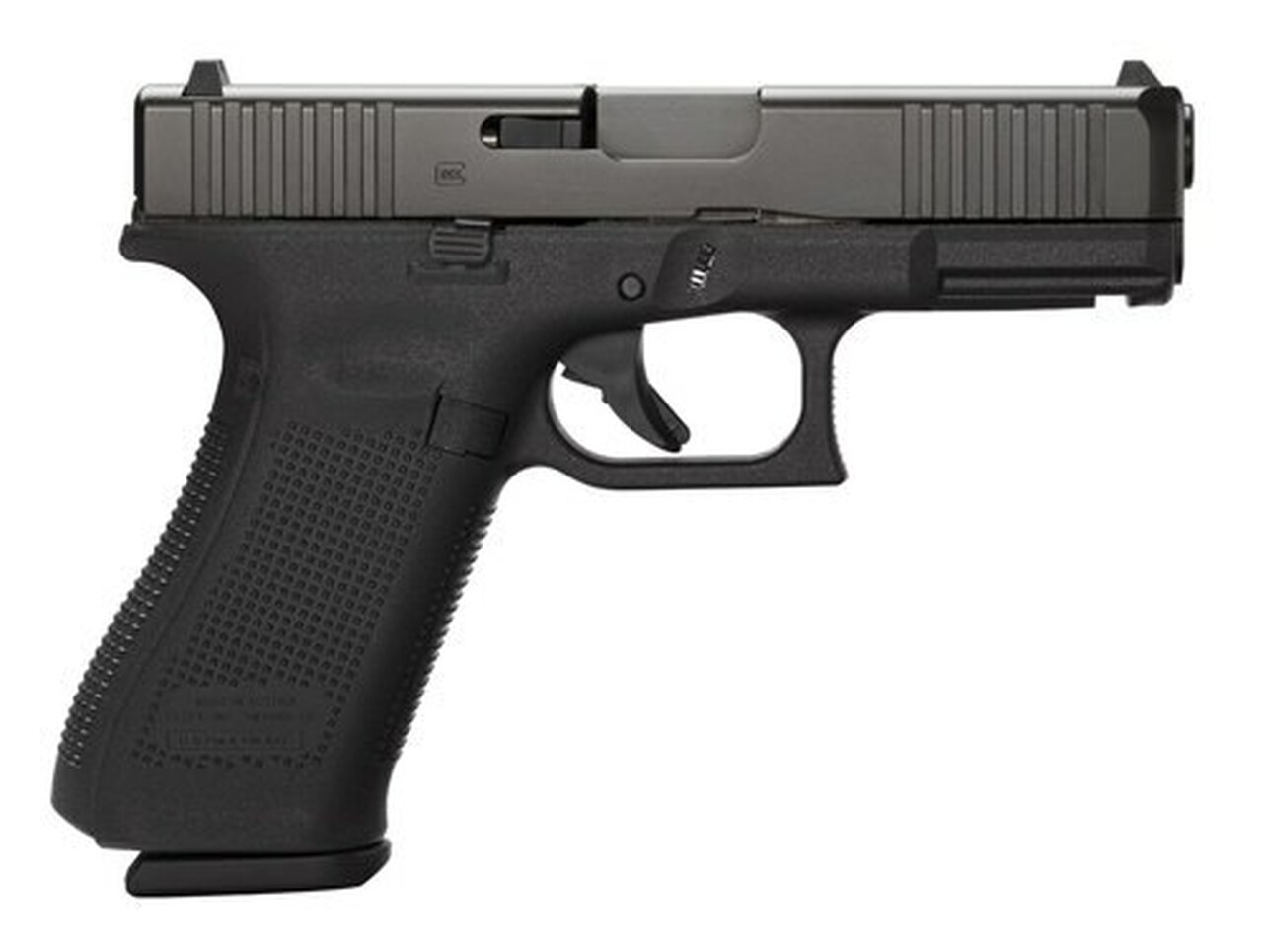 Glock G45, 9mm, 4.02" Barrel, 10rd, Black Frame, Black nDLC Slide