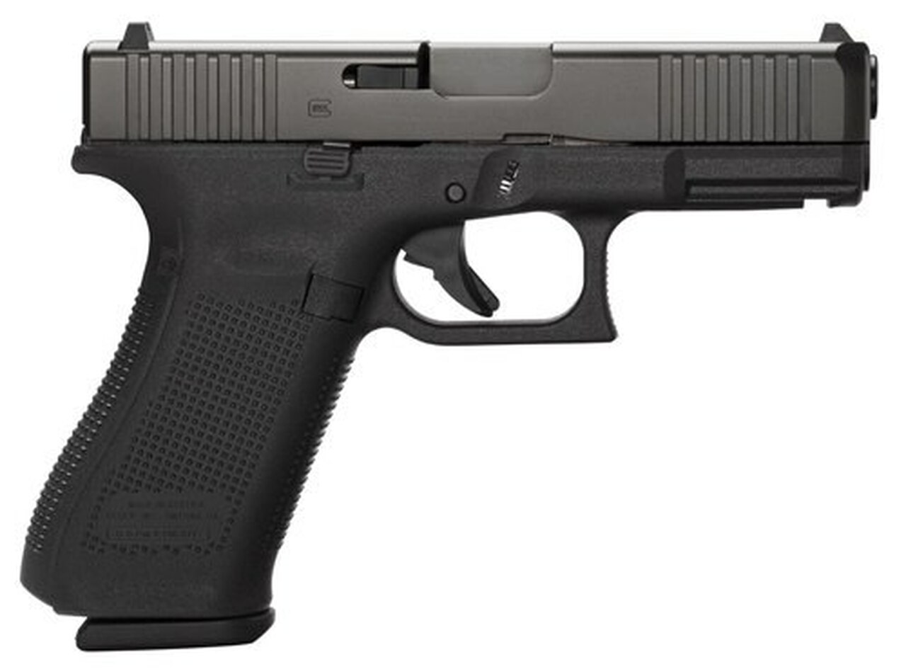 Glock G45, 9mm, 4.02" Barrel, 10rd, AmeriGlo FS, Black Frame, Black nDLC Slide