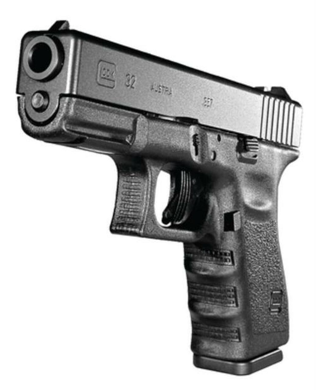 Glock 01 G32 Standard 357 Sig Sauer 4.02" Barrel, FS Poly Grip/Frame Black, 10rd