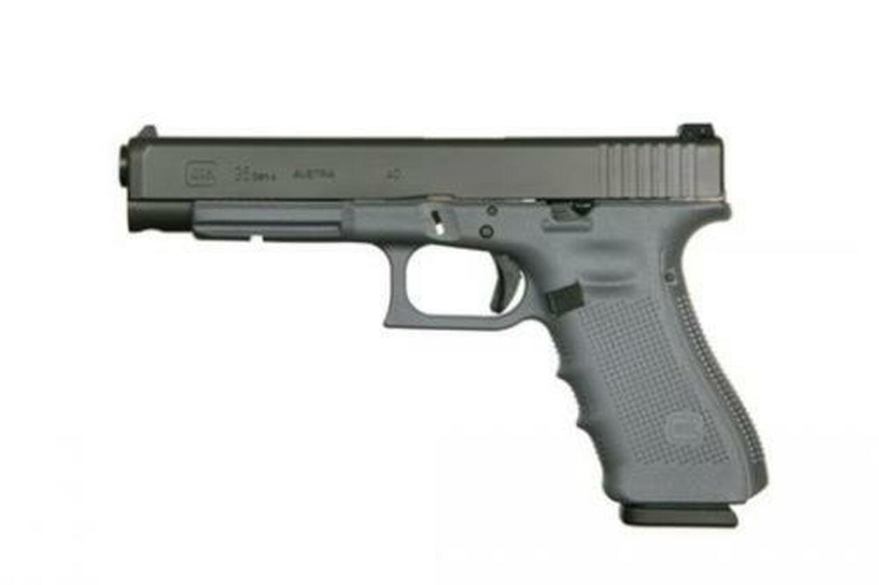 Glock G35 Gen4 .40 S&W, 5.3",, , Gray Frame, 15 rd